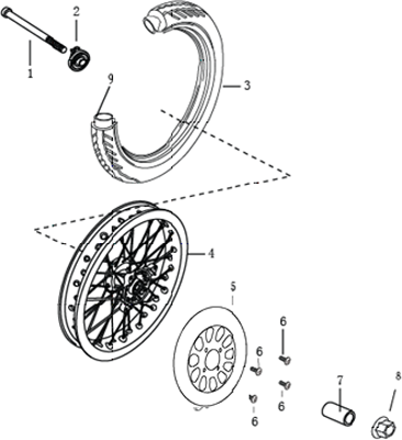 ROUE AVANT