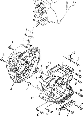 CARTER MOTEUR