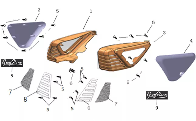 CARROSSERIES LATERALES