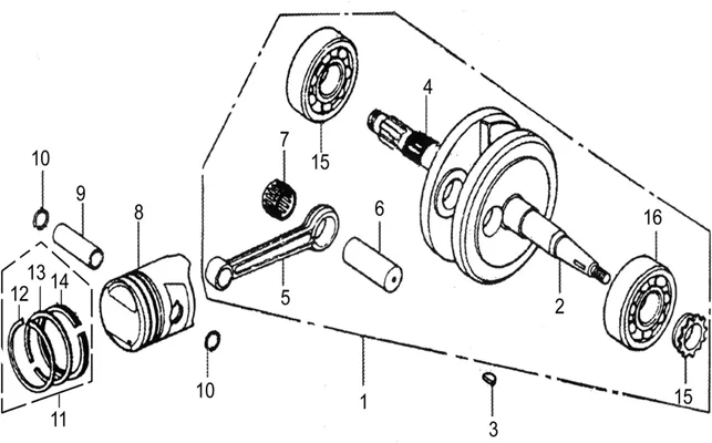 EMBIELLAGE   PISTON