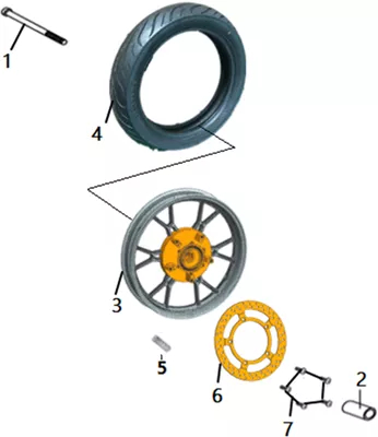 ROUE AVANT