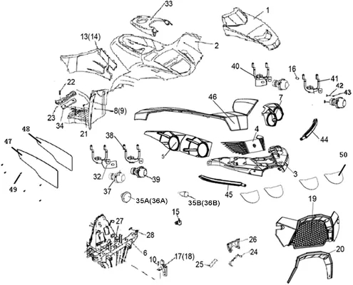 CARROSSERIE AVANT   CHASSIS