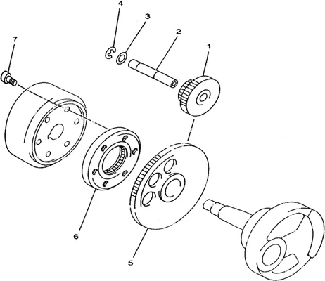 ROUE LIBRE DE DEMARREUR