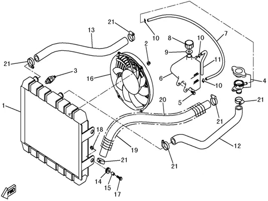 CIRCUIT DE REFROIDISSEMENT