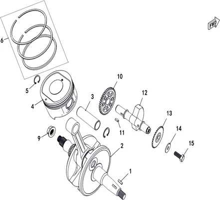 EMBIELLAGE   PISTON