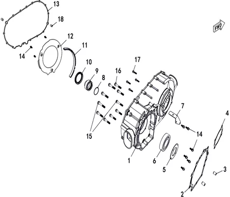 CARTER VARIATEUR