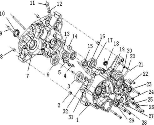 CARTER MOTEUR