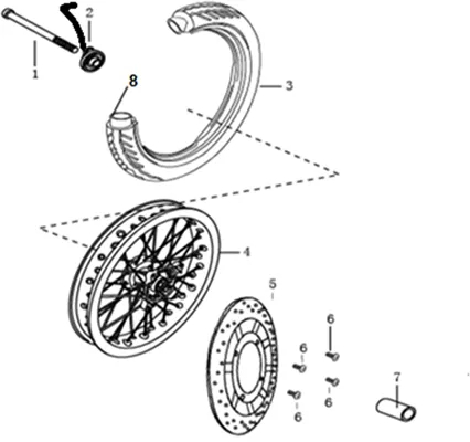  ROUE AVANT