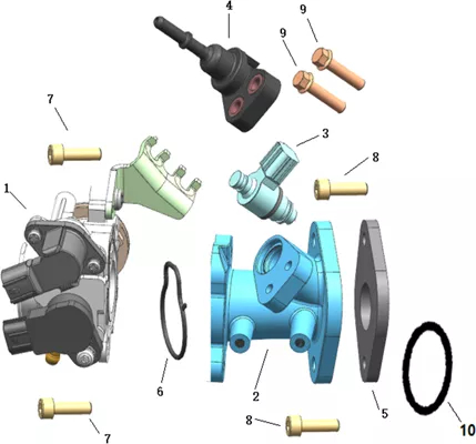 DEBITMETRE   PIPE ADMISSION