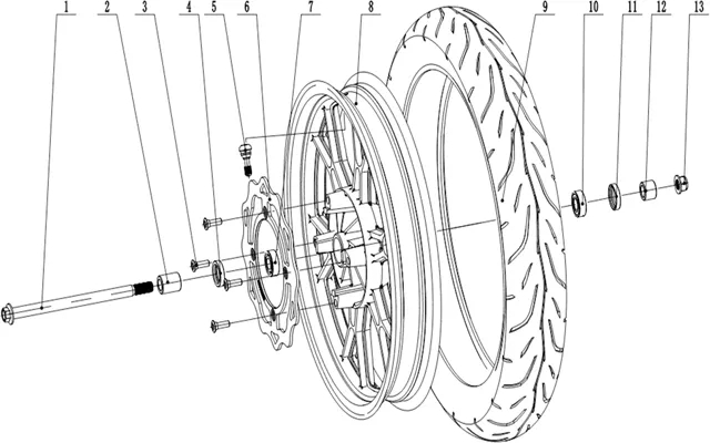 ROUE AVANT