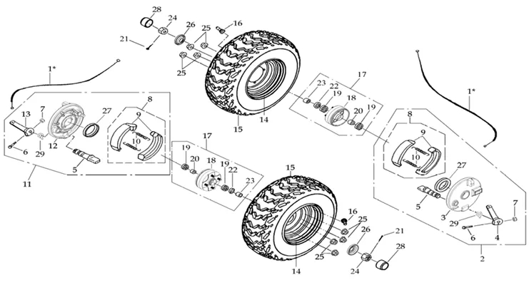 ROUES AVANT 8