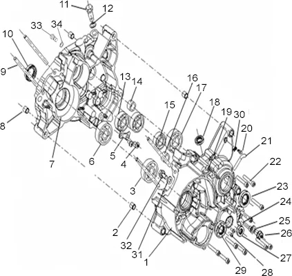 CARTER MOTEUR