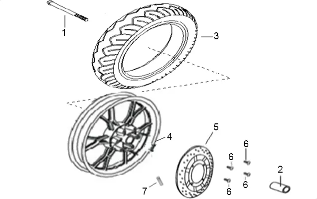 ROUE AVANT