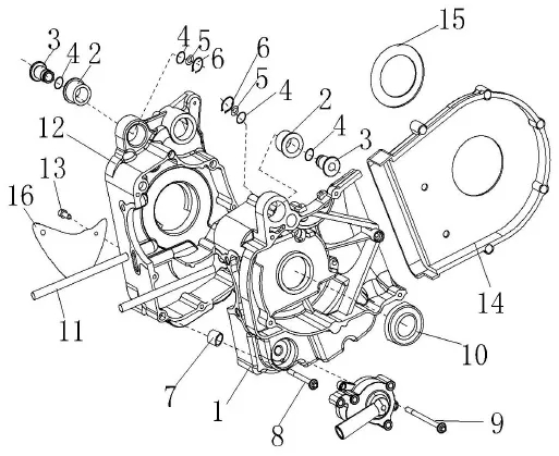 CARTER MOTEUR