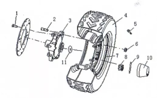 ROUE AVANT