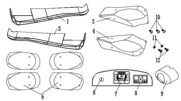 ELEMENTS DE CARROSSERIE