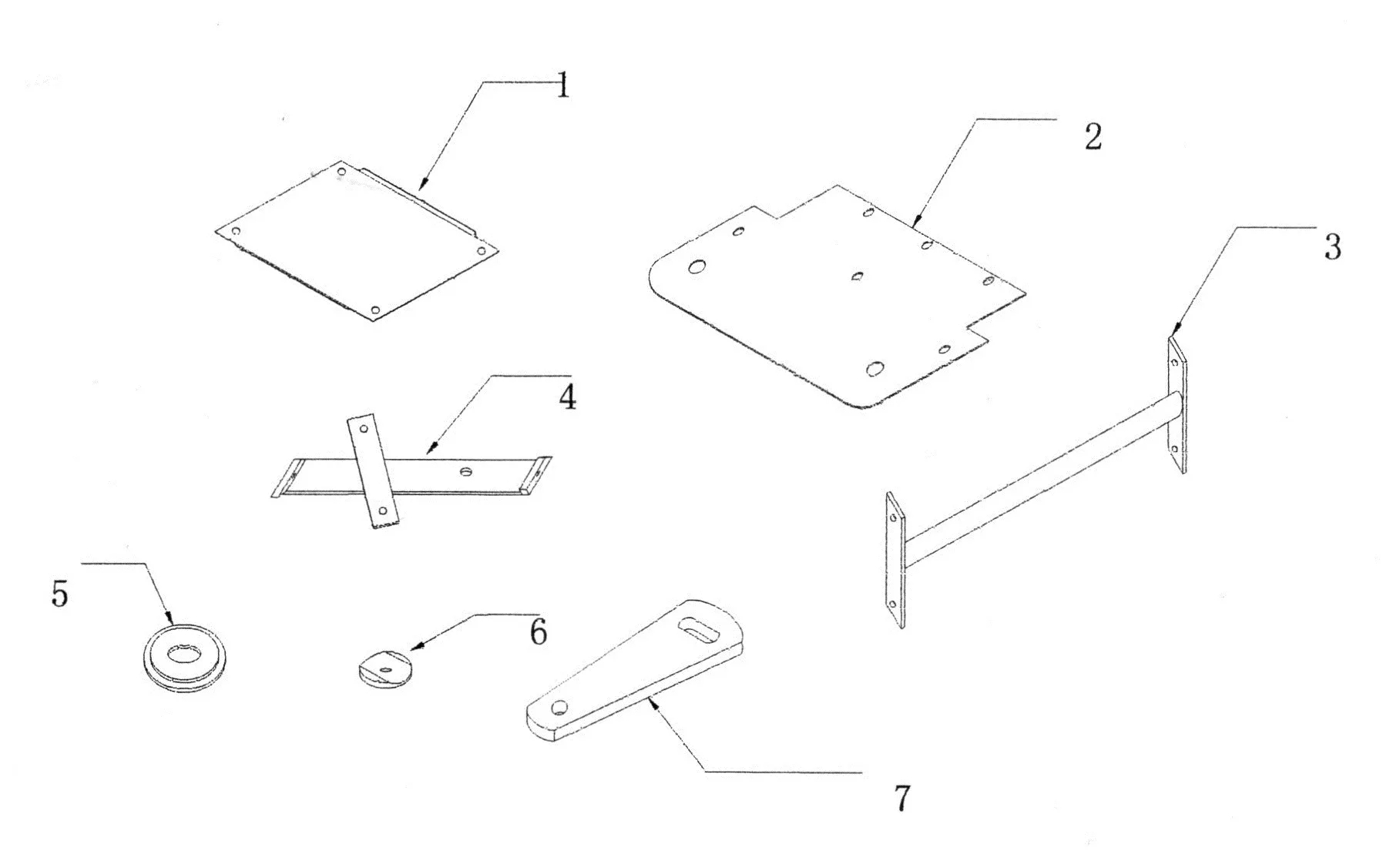 SUPPORT DE CHASSIS