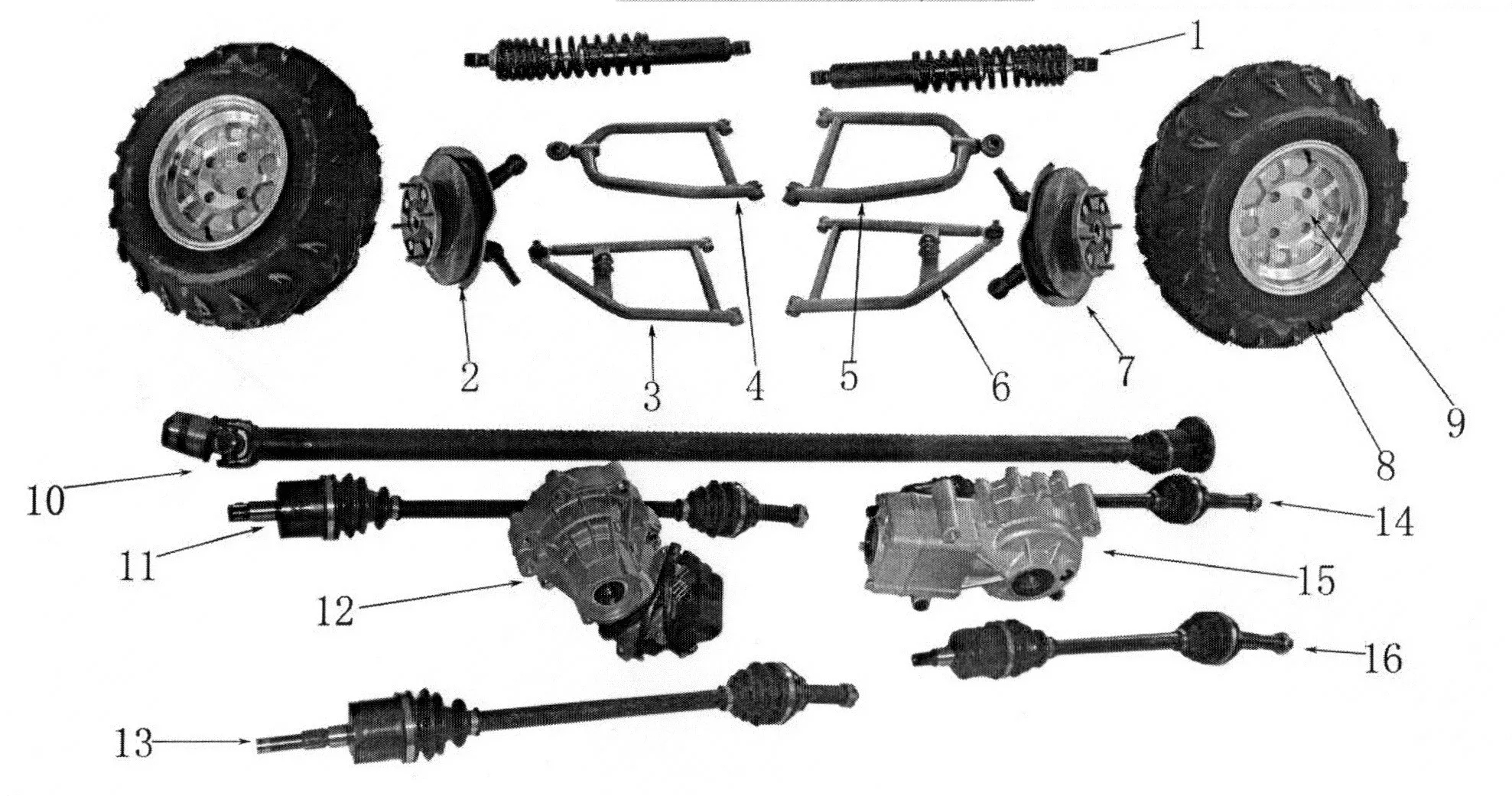 SUSPENSIONS AVANT - PONTS