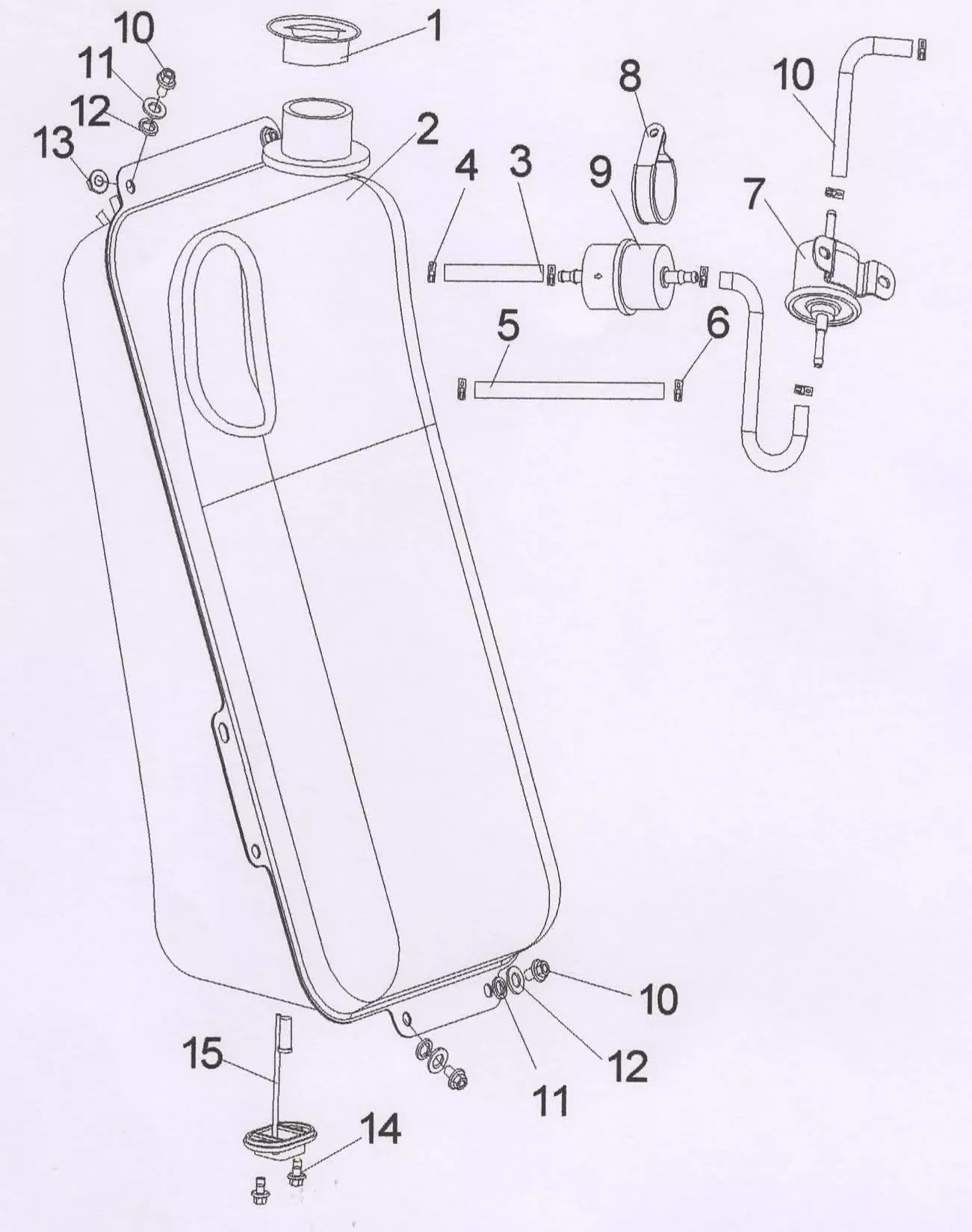 RESERVOIR CARBURANT