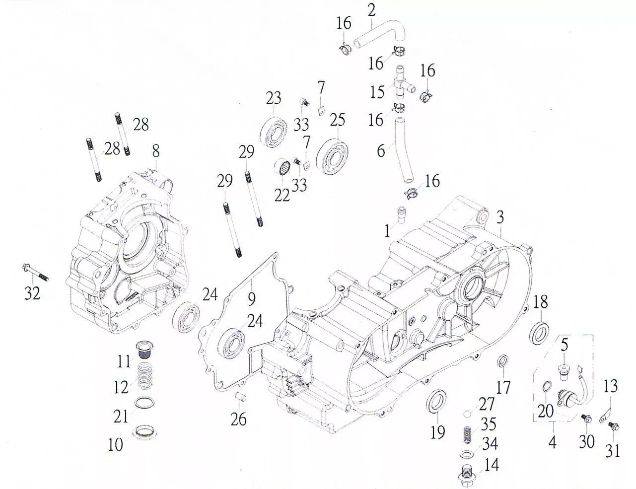 CARTER MOTEUR