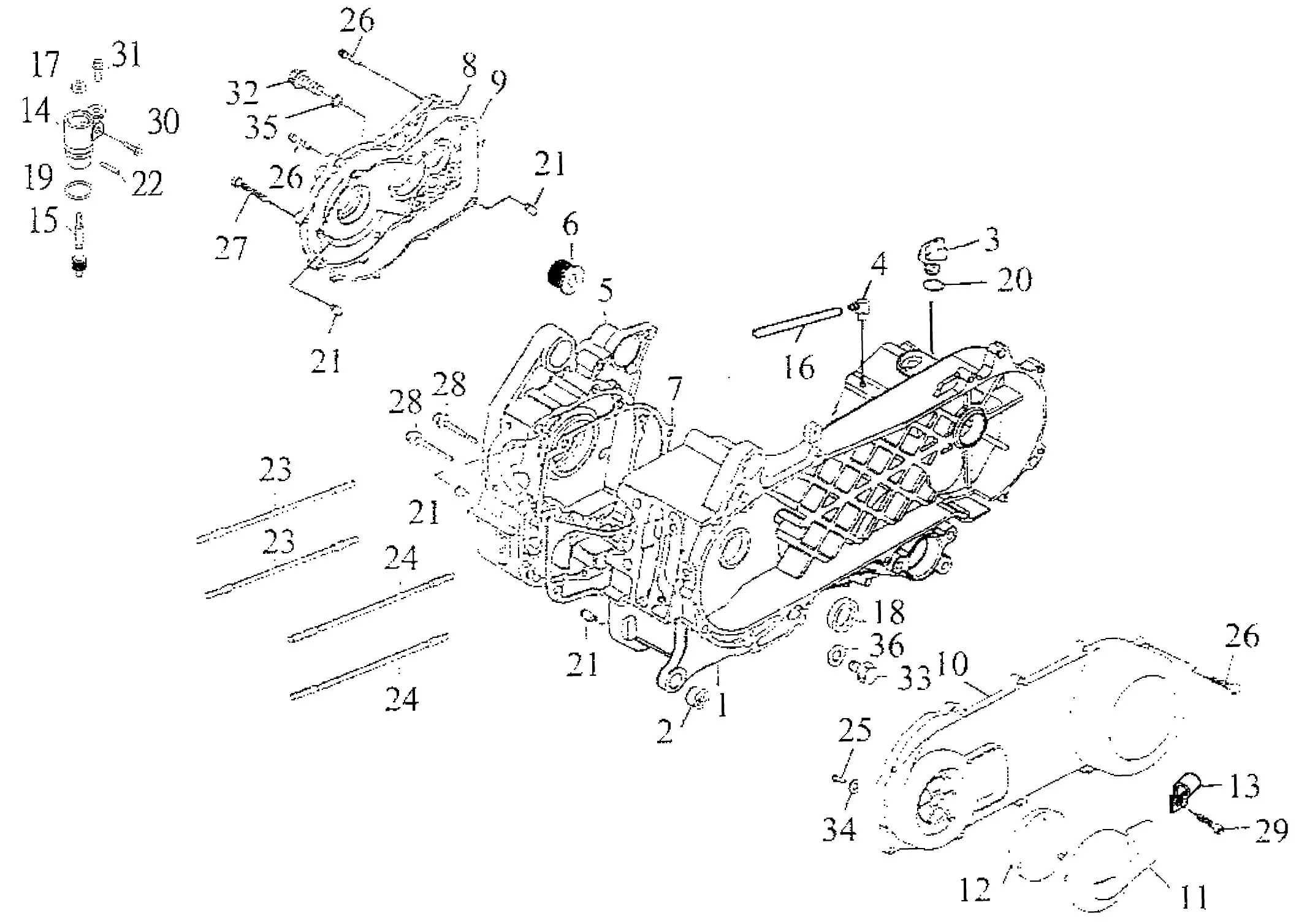 CARTERS MOTEUR