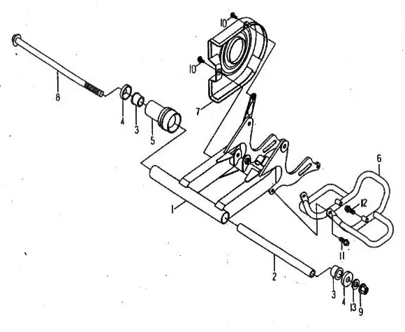 BRAS OSCILLANT