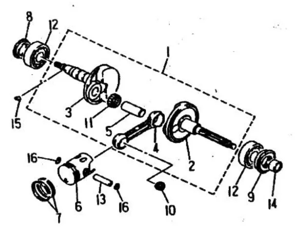 VILEBREQUIN - PISTON - SEGMENTS
