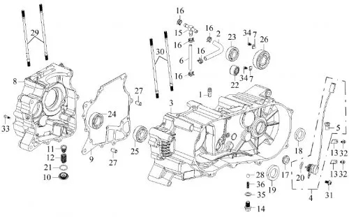 CARTERS MOTEUR