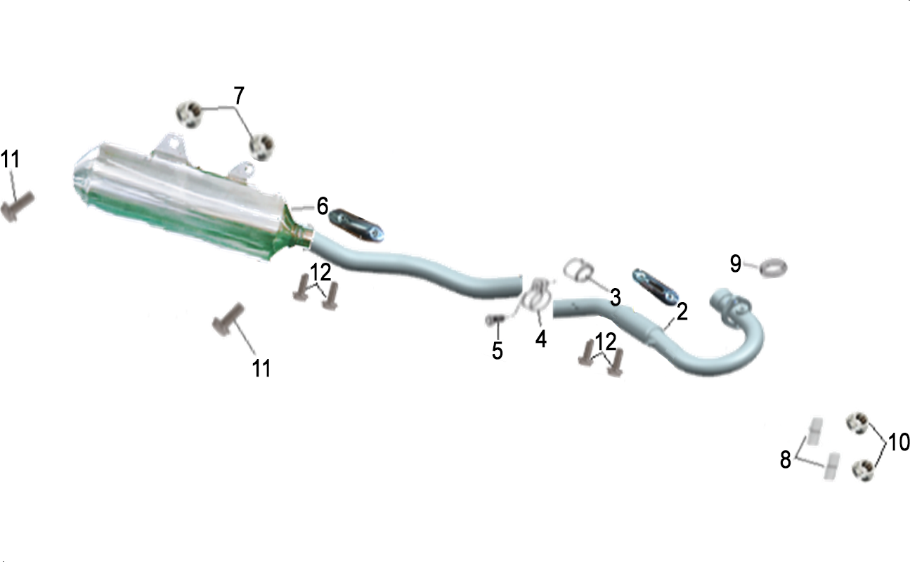 ENSEMBLE ECHAPPEMENT