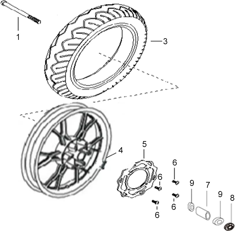 ROUE AVANT