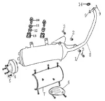 ECHAPPEMENT MODELE 1