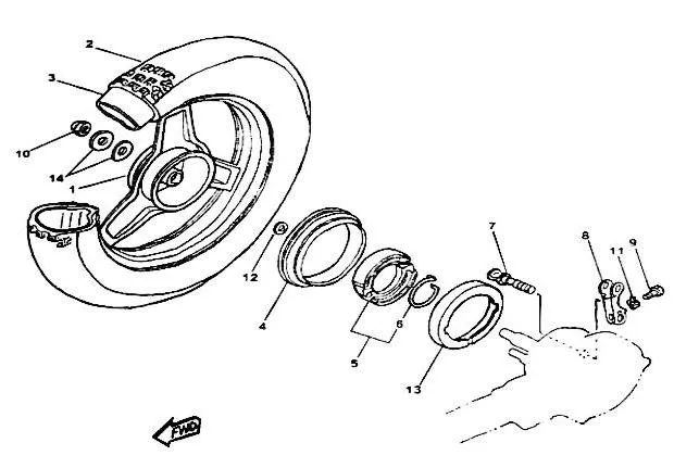 ROUE ARRIERE