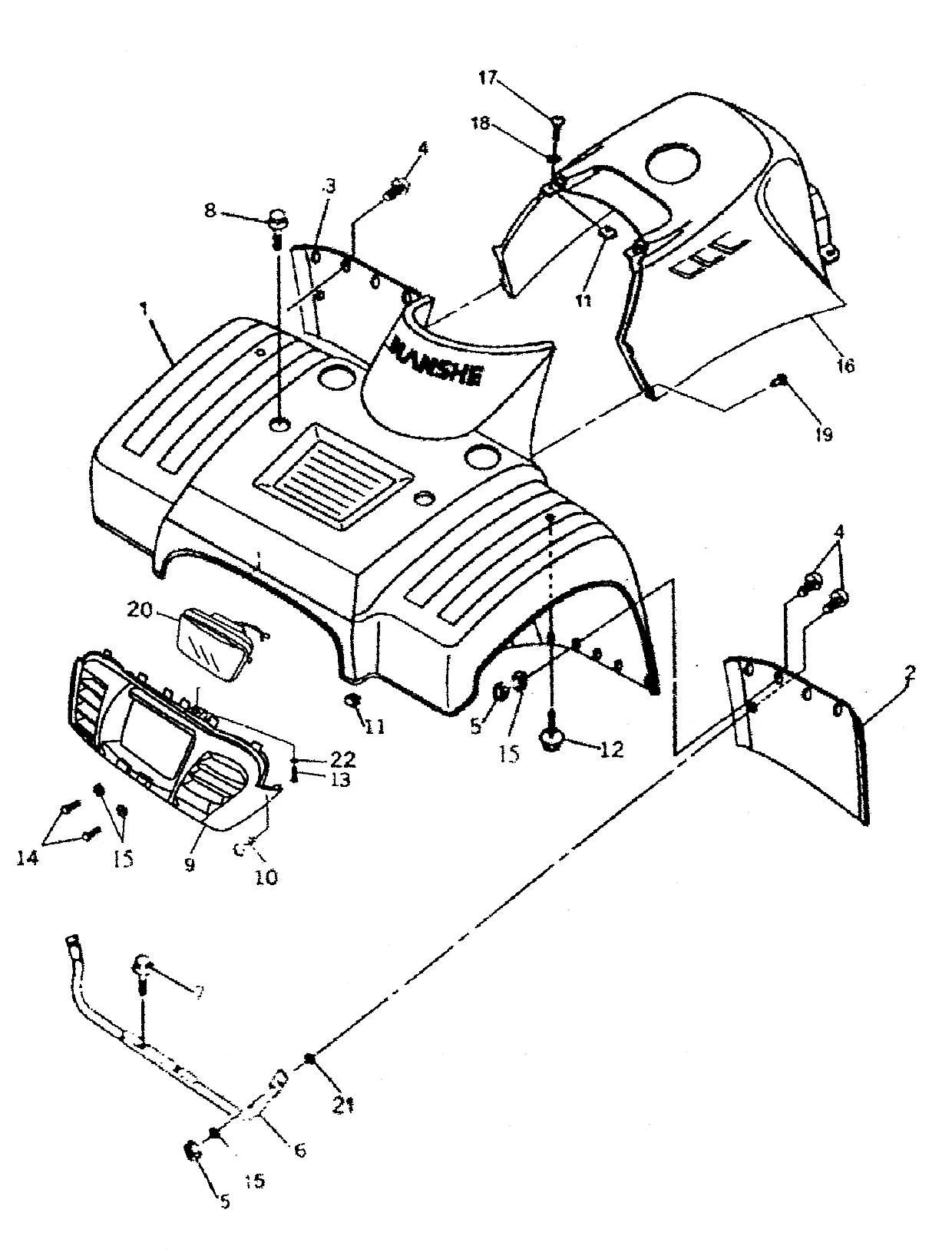 CARROSSERIE AVANT