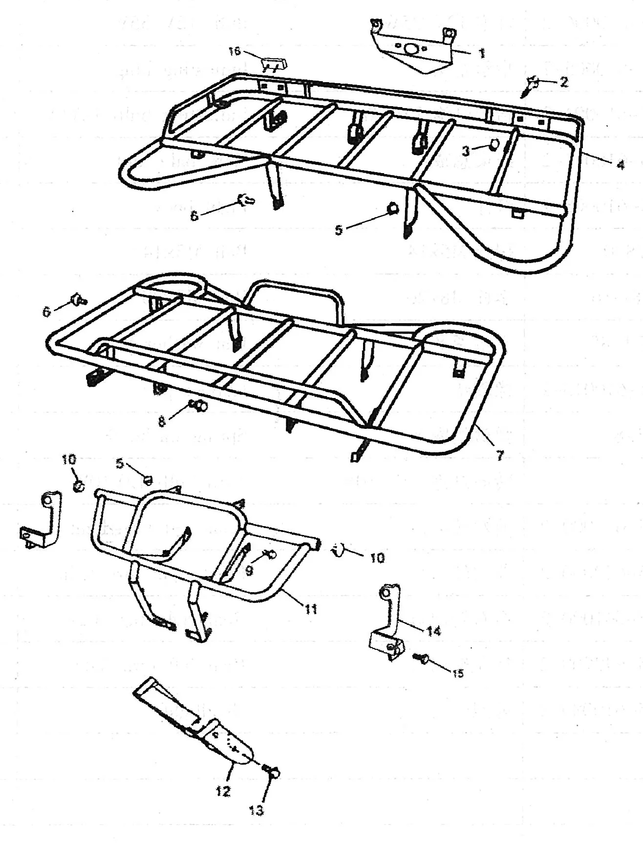PORTE PAQUET - BUMPER