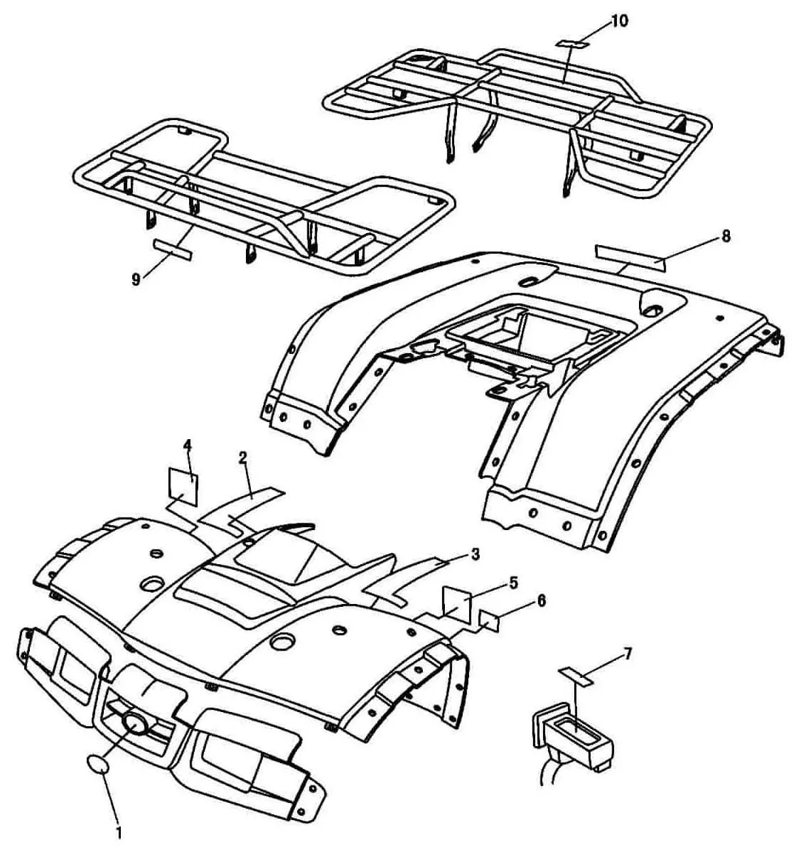 AUTOCOLLANTS AVERTISSEMENT