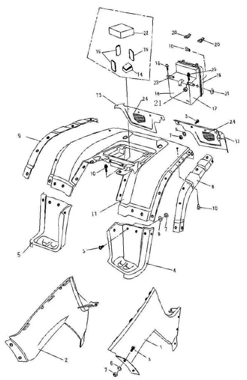 CARROSSERIE ARRIERE