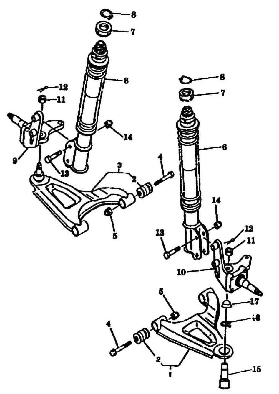 SUSPENSION AVANT