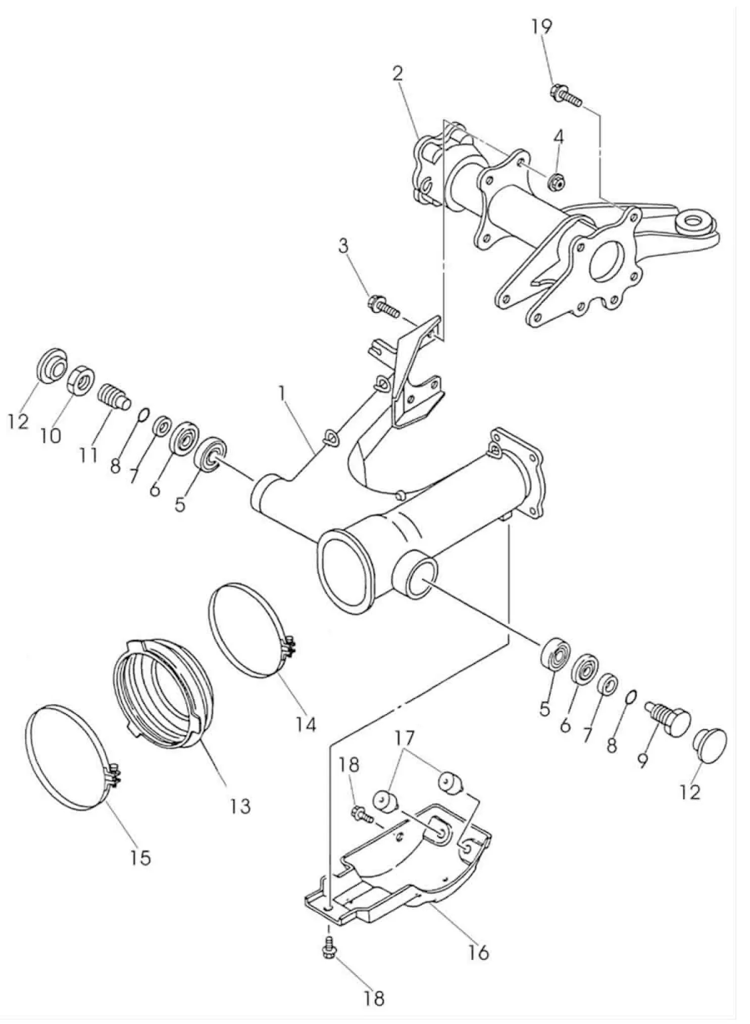 BRAS OSCILLANT