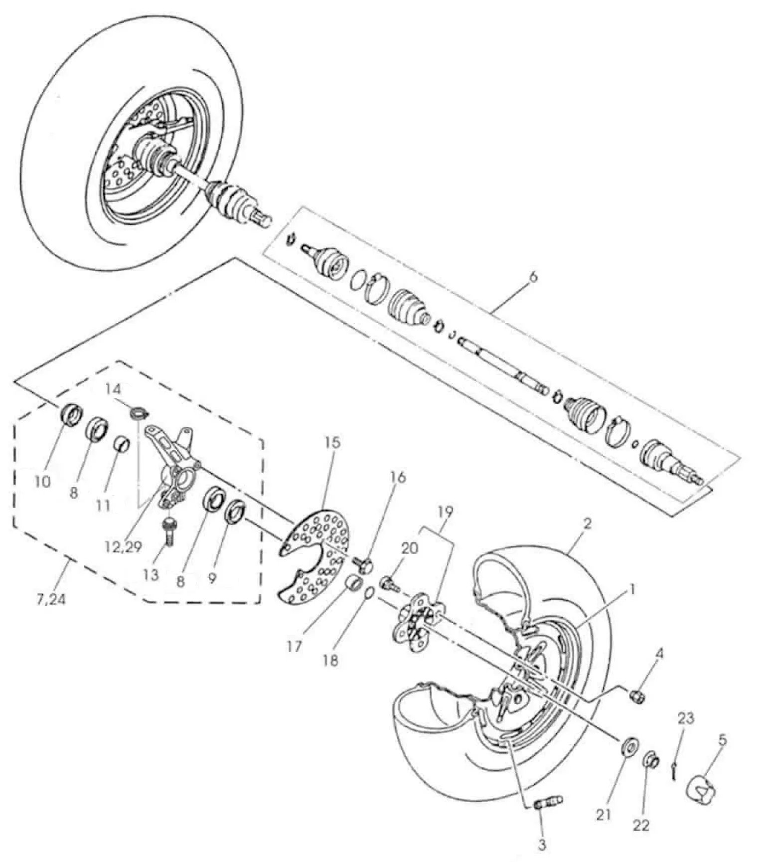 ROUE AVANT