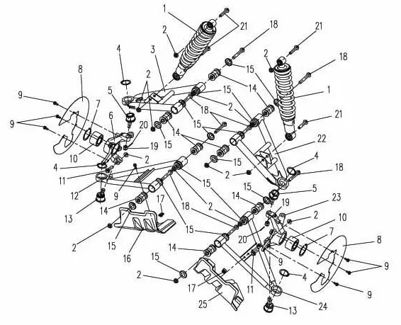 SUSPENSION AVANT