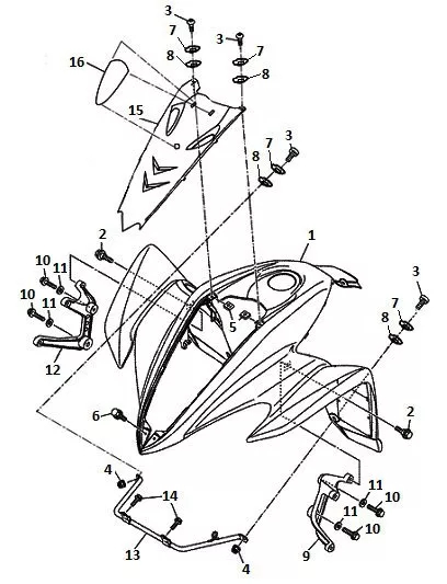 CARROSSERIE AVANT