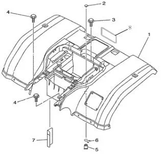CARROSSERIE ARRIERE