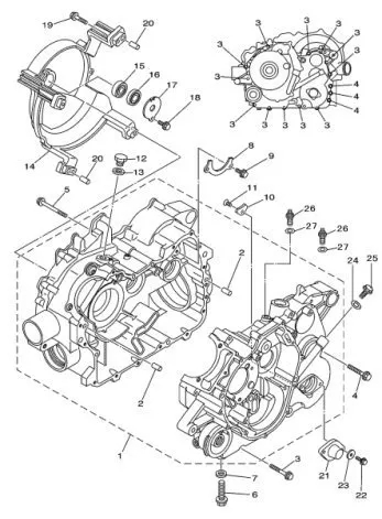 CARTERS MOTEUR CENTRAUX