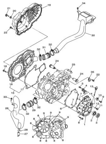 CARTERS MOTEUR EXTERIEURS