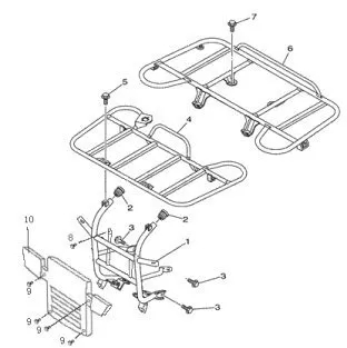 PORTE BAGAGE - BUMPER