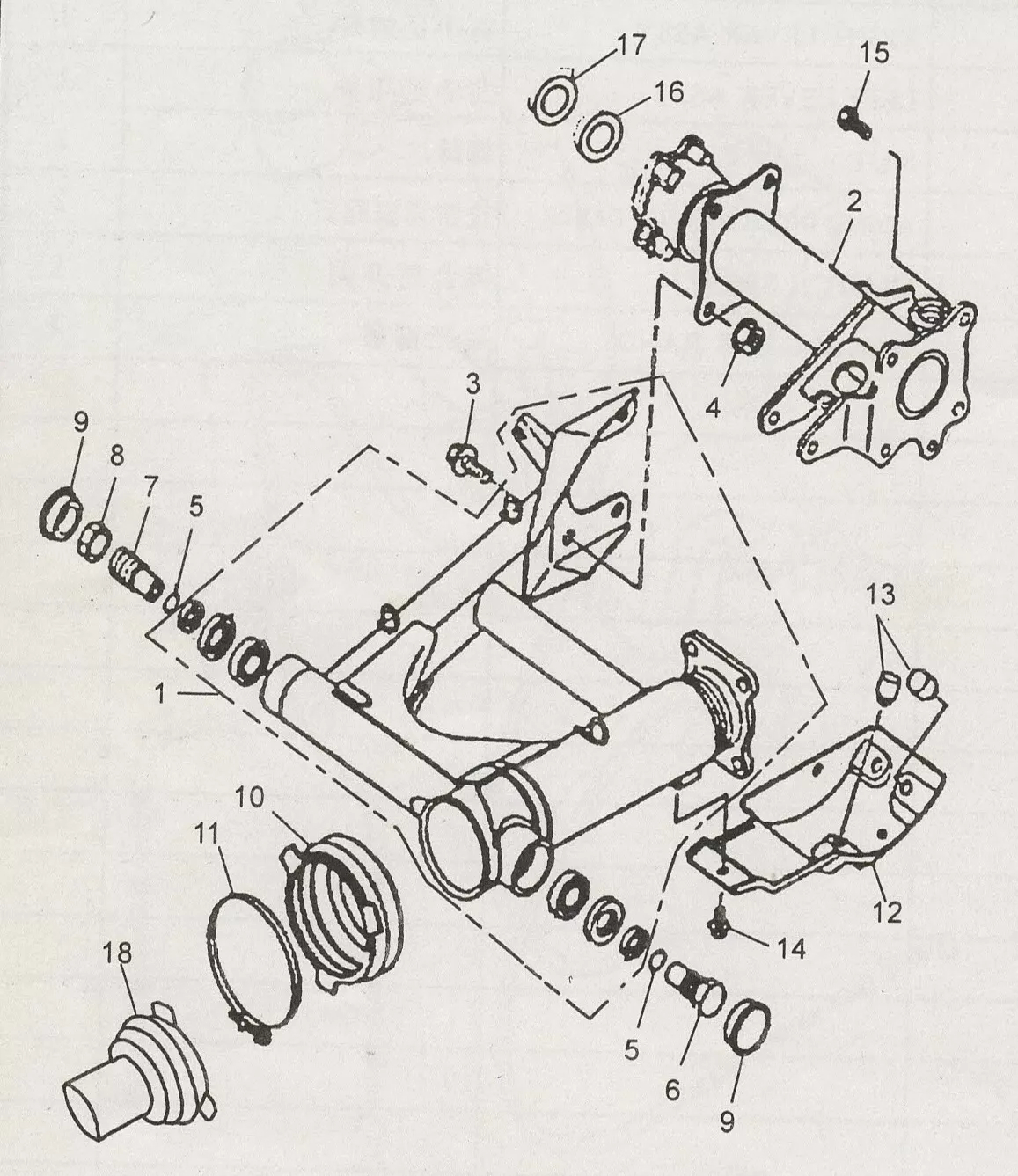 BRAS OSCILLANT