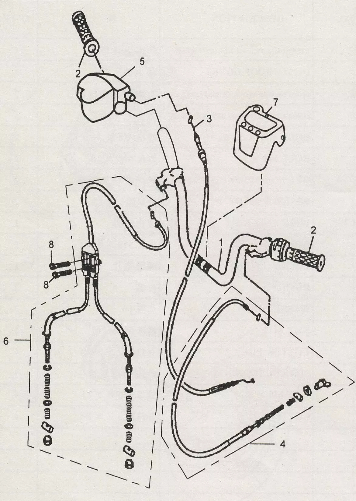 GUIDON - CABLE - COMPTEUR
