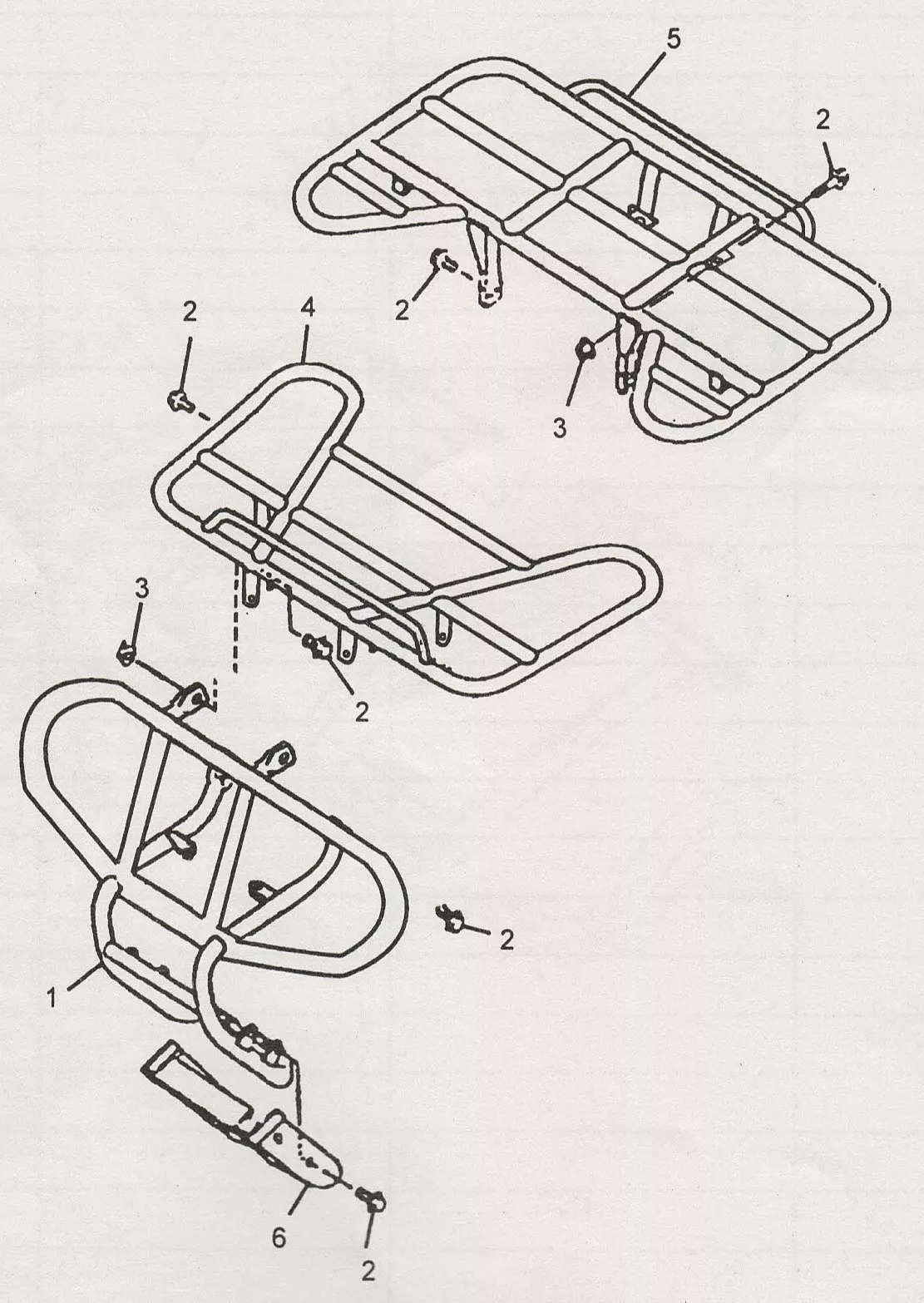 PORTE BAGAGE - BUMPER