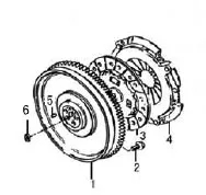 EMBRAYAGE - VOLANT MOTEUR