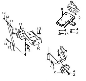 SUPPORTS MOTEUR